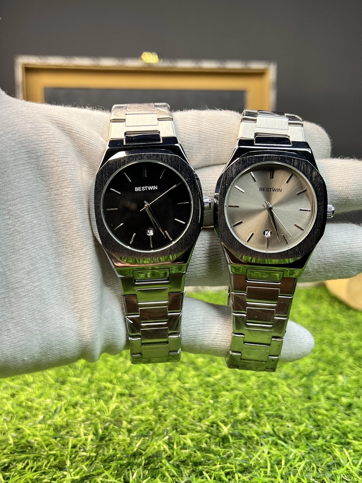 B.W  Men's Luxury Quartz Watch - Precision Timekeeping