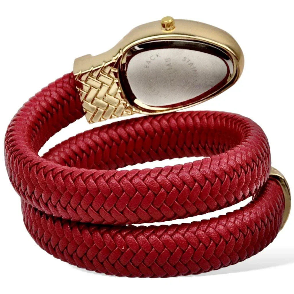 BVLG – Diamond Leather Strap – Female Watch – F-171