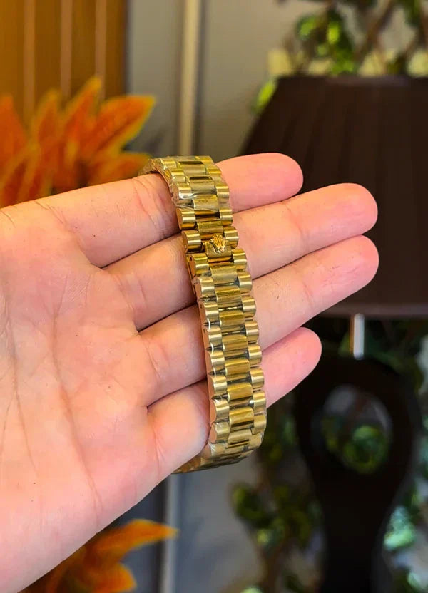 RLX Oyster Perpetual | Premium Black and Gold with Date Adjuster